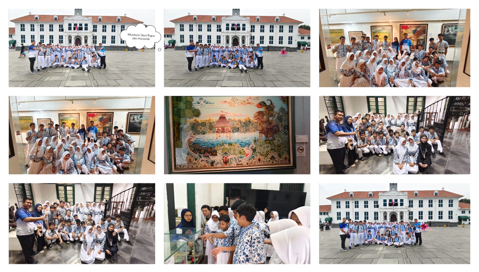 SMP Negeri 32 Jakarta Gelar Outing Class ke Tiga Museum di Kawasan Kota Tua