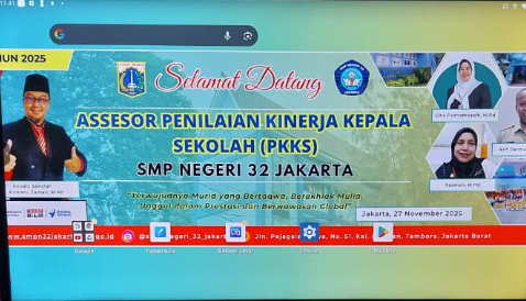 Tingkatkan Mutu Pendidikan, SMPN 32 Jakarta Siap Hadapi Penilaian Kinerja Kepala Sekolah (PKKS) 2025